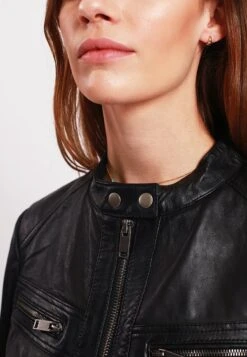 Lee Cooper Bethanie - Leren Jas - Black -Lee Cooper Winkel 0ed8e36062ac4fafa85d284aa1467ce1