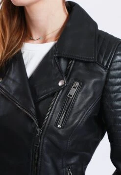 Lee Cooper Berenice - Leren Jas - Black -Lee Cooper Winkel 18a360c3613d4a868d9acbacd398299b