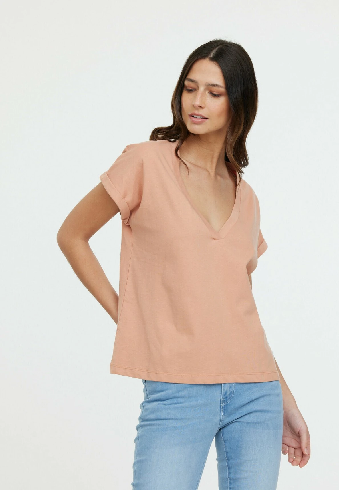 Lee Cooper Alys Mc - T-Shirt Basic - Terra 4 Lee Cooper Alys Mc - T-Shirt Basic - Terra - Afbeelding 4