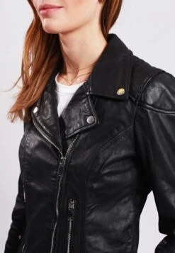 Lee Cooper Berthe - Leren Jas - Black 7 Lee Cooper Berthe - Leren Jas - Black -Lee Cooper Winkel 249c45cc2d1949efb8b6f790e2043ed3