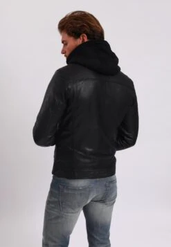 Lee Cooper Bernez - Leren Jas - Black 6 Lee Cooper Bernez - Leren Jas - Black -Lee Cooper Winkel 257ac330b9b54ce5a26dcbd4c010080a