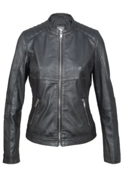 Lee Cooper Attila - Leren Jas - Black