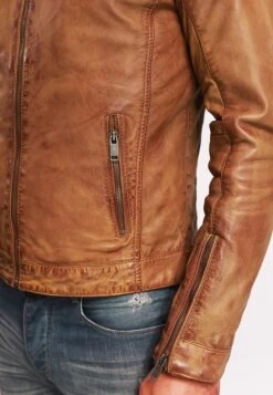 Lee Cooper Bertin - Leren Jas - Vintage Cognac -Lee Cooper Winkel 311de5dbef58465ab59af2fc1bec27ea