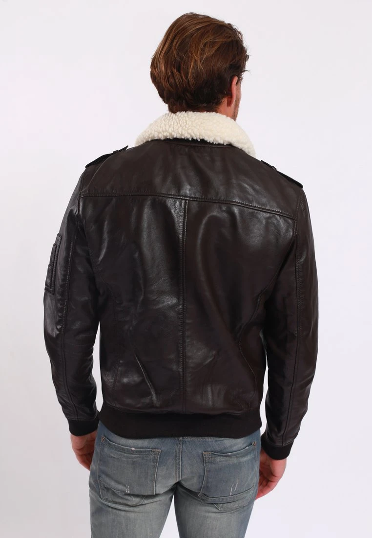 Lee Cooper Bill - Bomberjacks - Brown 3 Lee Cooper Bill - Bomberjacks - Brown - Afbeelding 3