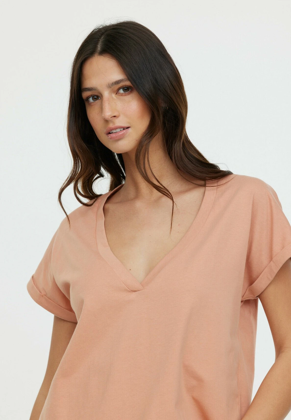 Lee Cooper Alys Mc - T-Shirt Basic - Terra 3 Lee Cooper Alys Mc - T-Shirt Basic - Terra - Afbeelding 3