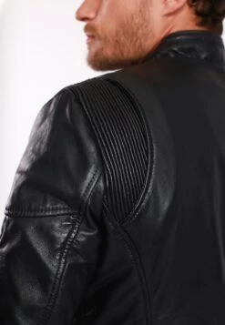 Lee Cooper Bacchus - Leren Jas - Black -Lee Cooper Winkel 464b083d6a564ce7800f2c3b4d40e9e0