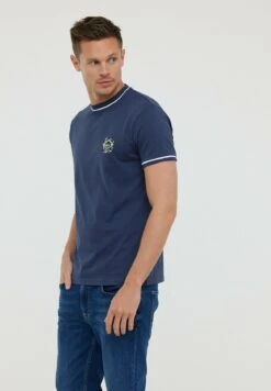 Lee Cooper Anix Mc - T-Shirt Print - Navy -Lee Cooper Winkel 5c4289ba3ae04ee7824be9736cdde209