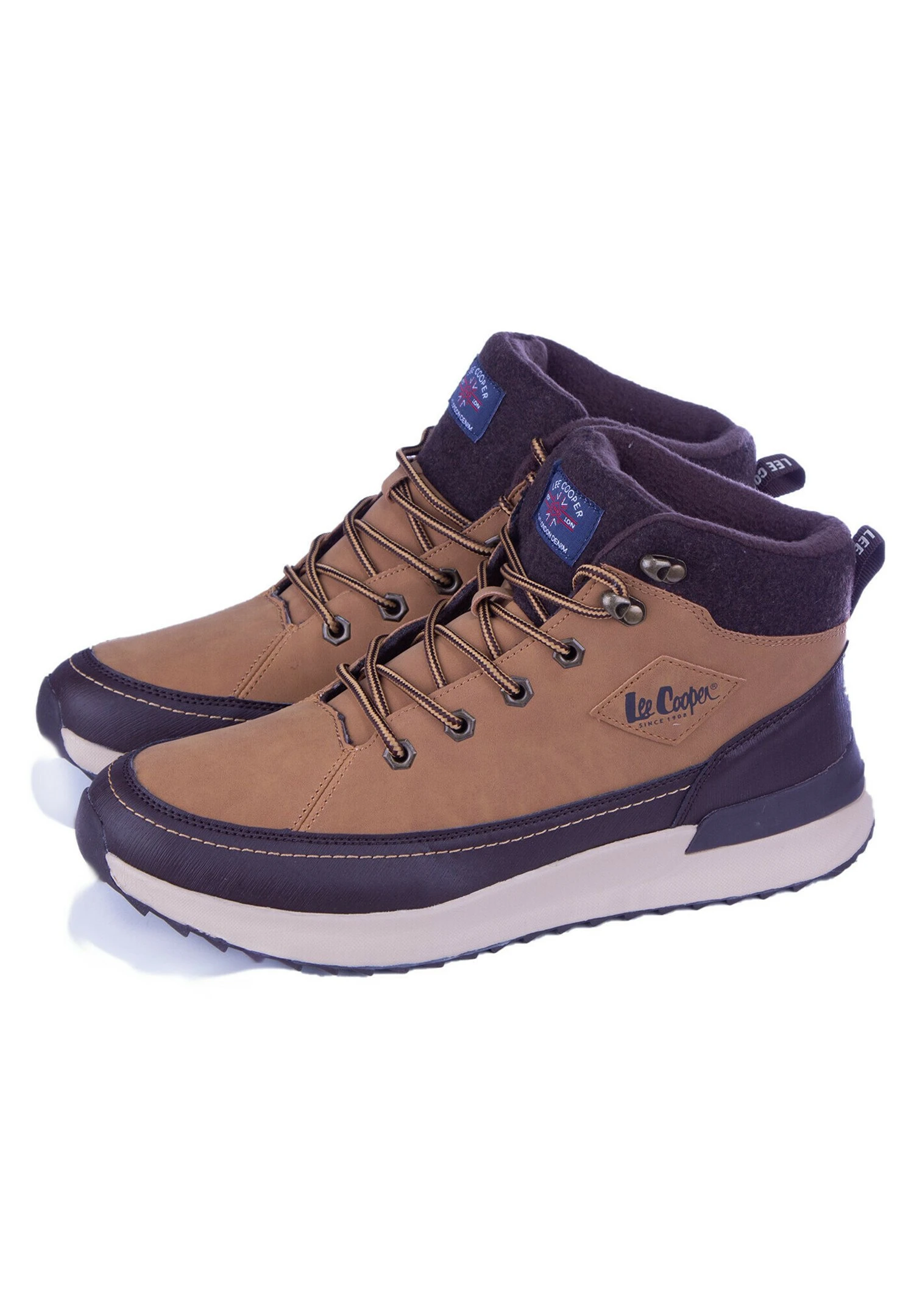 Lee Cooper Veterboots - Brown 2 Lee Cooper Veterboots - Brown - Afbeelding 2