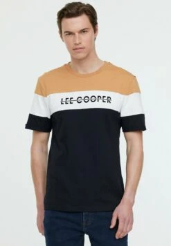Lee Cooper Acho Mc - T-Shirt Print - Black