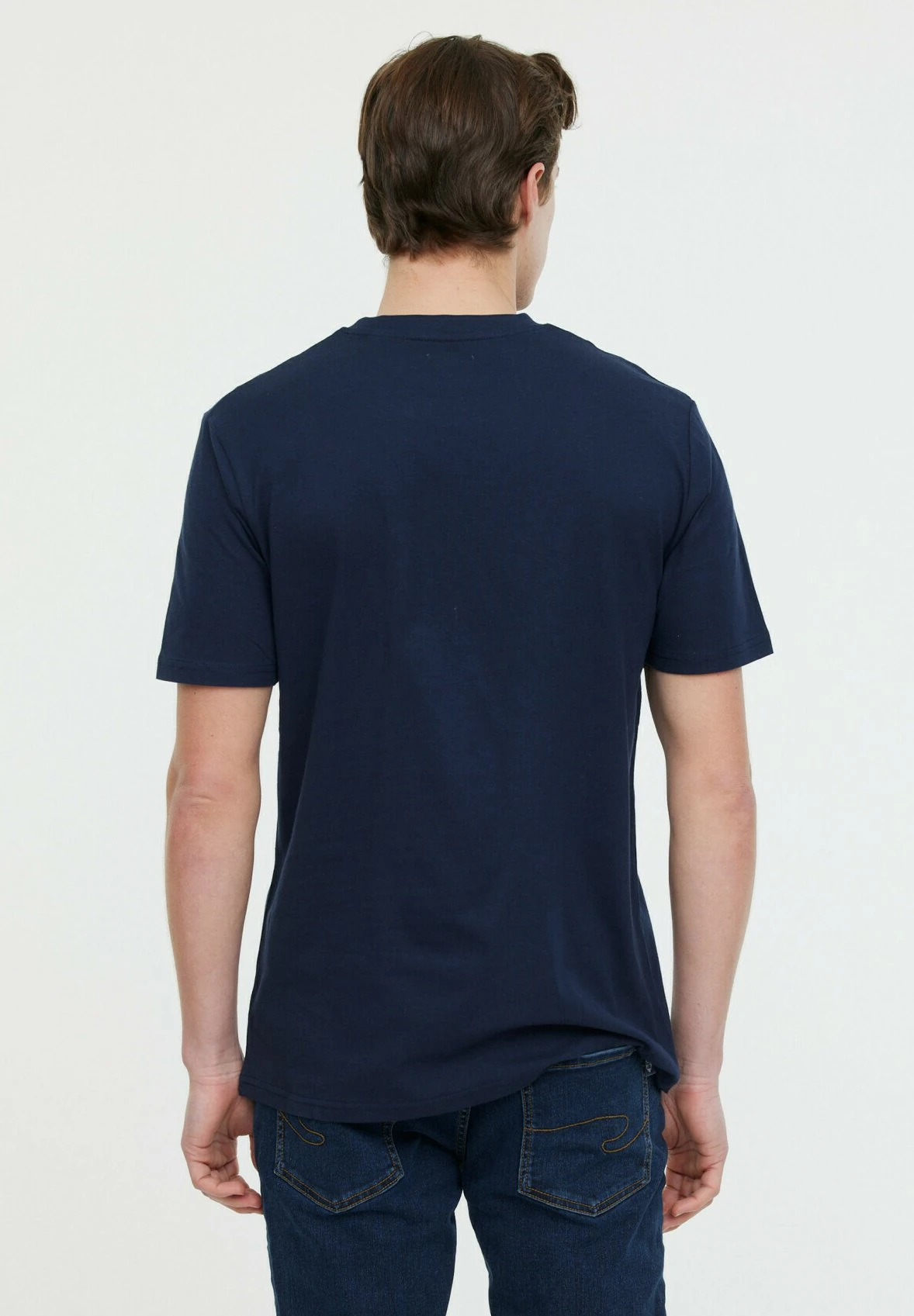 Lee Cooper Azzip Mc - T-Shirt Print - Navy 2 Lee Cooper Azzip Mc - T-Shirt Print - Navy - Afbeelding 2
