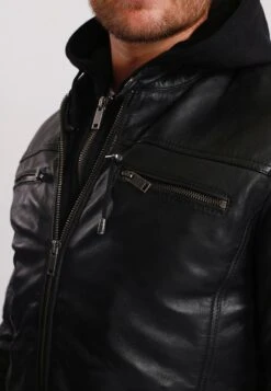 Lee Cooper Bernez - Leren Jas - Black 7 Lee Cooper Bernez - Leren Jas - Black -Lee Cooper Winkel 7fb1254118bd40528afafde54057cab7