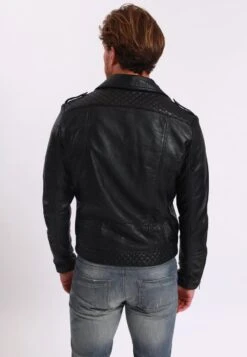 Lee Cooper Basso - Leren Jas - Black -Lee Cooper Winkel 85e532a34f504d4ab448fa829c6b745d