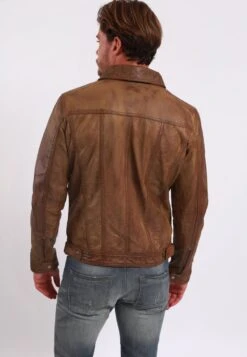 Lee Cooper Leren Jas - Vintage Cognac 6 Lee Cooper Leren Jas - Vintage Cognac -Lee Cooper Winkel 87b6610817cf4268b5f7540770386c41