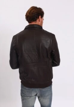 Lee Cooper Bernard - Leren Jas - Brown -Lee Cooper Winkel 90ec0e4b3c574672a929ee66fed90b5d