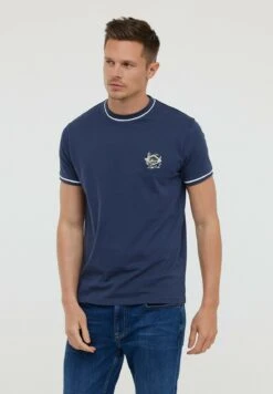 Lee Cooper Anix Mc - T-Shirt Print - Navy