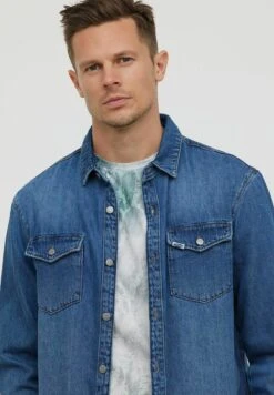 Lee Cooper Darile - Overhemd - Dirty Baby Blue -Lee Cooper Winkel b7acd5f9e6fd41b19483c587f8193548