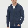Lee Cooper Etienne - Sweater Met Rits - Navy