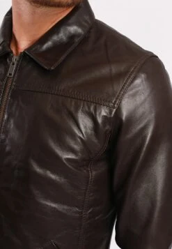 Lee Cooper Leren Jas - Brown -Lee Cooper Winkel c494acdb4e164f5199e8a3fd0499c215