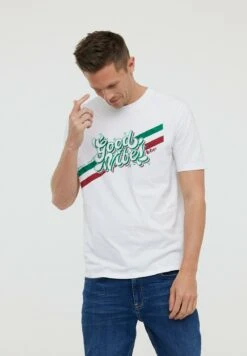 Lee Cooper Azzip Mc - T-Shirt Print - Optic White -Lee Cooper Winkel d71d19a957a048548de8d4eb345bae17