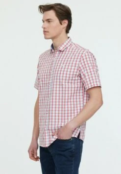 Lee Cooper Doxou Mc - Overhemd - Mandarine -Lee Cooper Winkel db84b60956e34ca49fbd890812658490