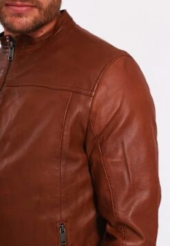 Lee Cooper Leren Jas - Cognac 7 Lee Cooper Leren Jas - Cognac -Lee Cooper Winkel db984be20ed147ebacd5207bb997afd3