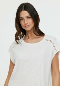 Lee Cooper Aniele Sm - T-Shirt Print - Cream -Lee Cooper Winkel dea868b9c79b4c8b853d12b9eba21110