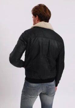 Lee Cooper Barnabe - Leren Jas - Black -Lee Cooper Winkel f17df5cc90e94b968f6bb540e78631ca