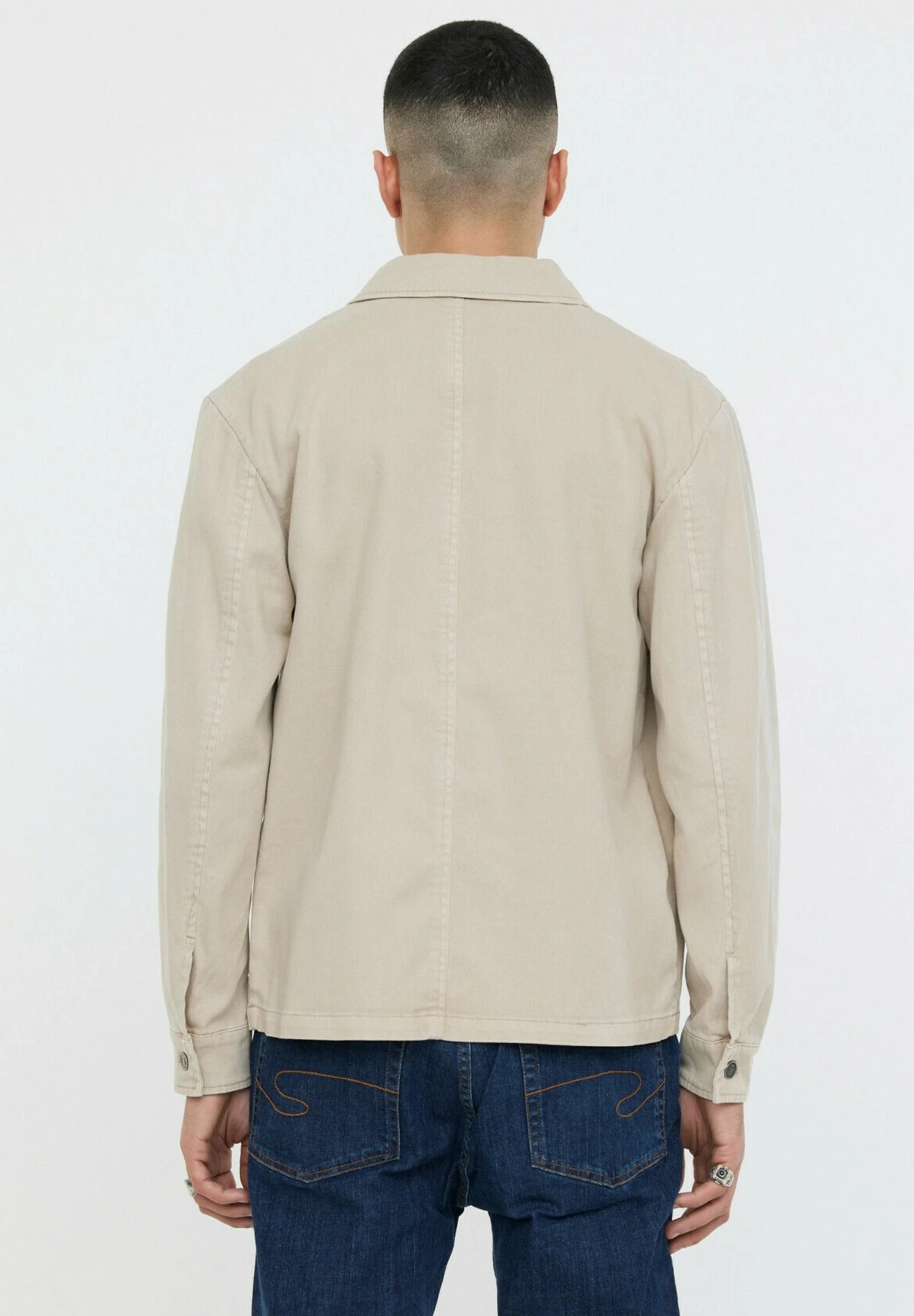 Lee Cooper Fierce M- Lichte Jas - Argile Beige 2 Lee Cooper Fierce M- Lichte Jas - Argile Beige - Afbeelding 2