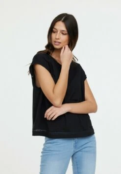 Lee Cooper Aniele Sm - T-Shirt Print - Black -Lee Cooper Winkel f50740997aa84daab901a2655ee549c8